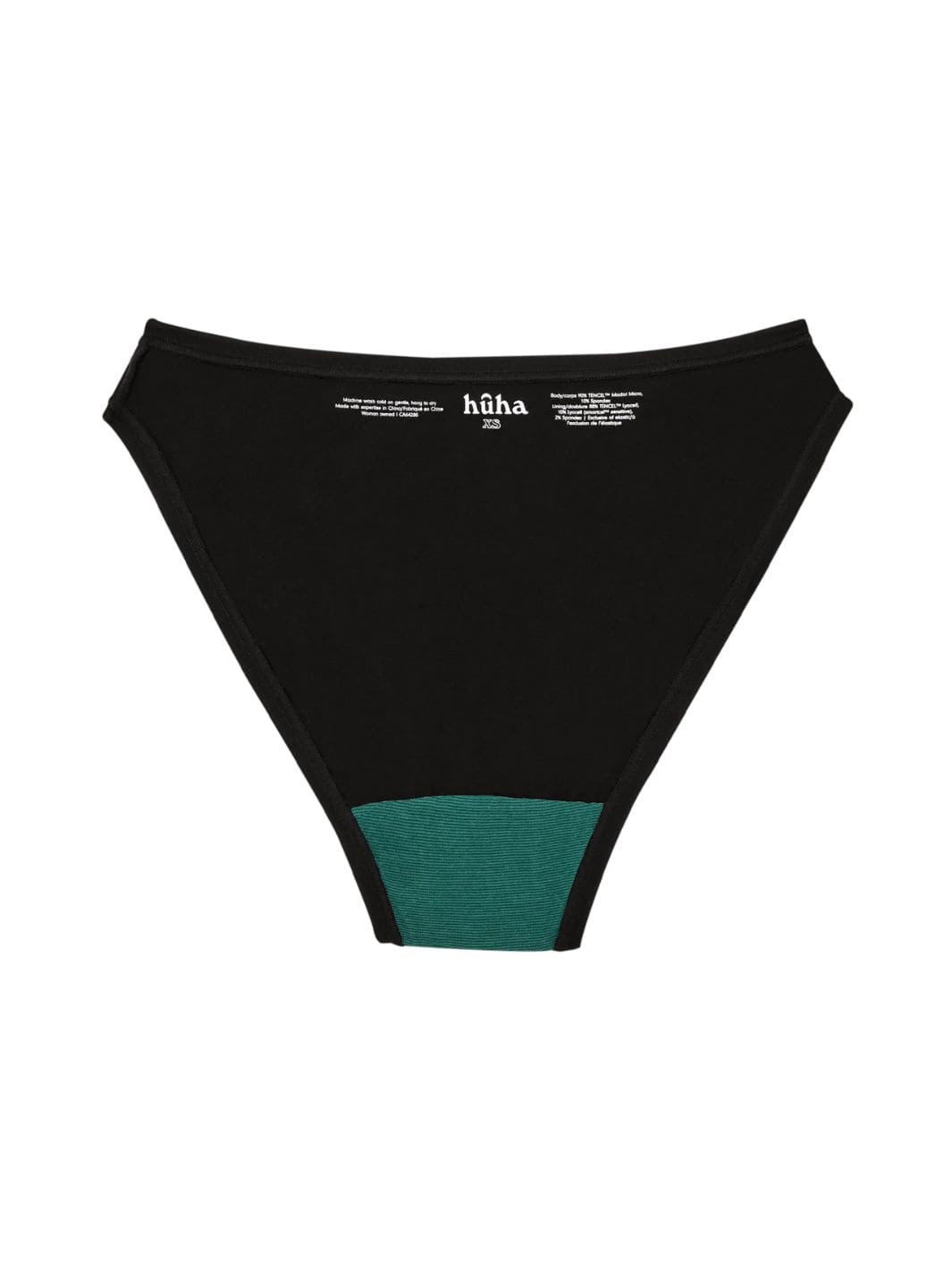 Huha Mineral Underwear High Rise Bikini in Black | Twentyseven Toronto