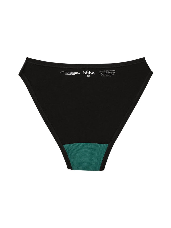 Huha Mineral Underwear High Rise Bikini in Black | Twentyseven Toronto