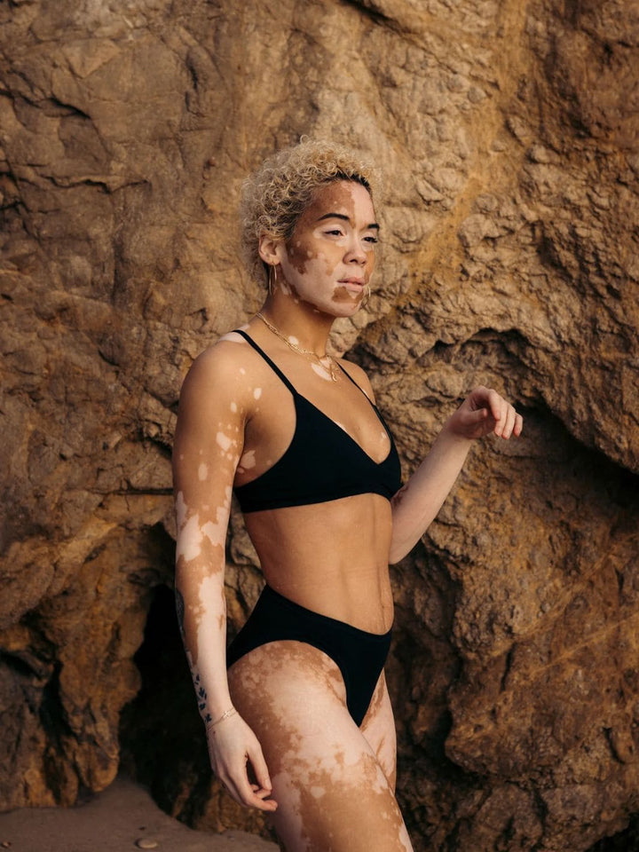 Huha Mineral Underwear High Rise Bikini in Black | Twentyseven Toronto