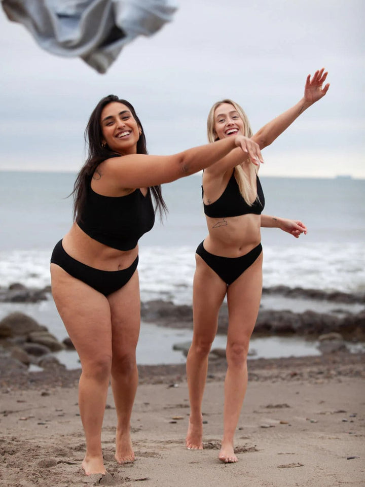 Huha Mineral Underwear High Rise Bikini in Black | Twentyseven Toronto