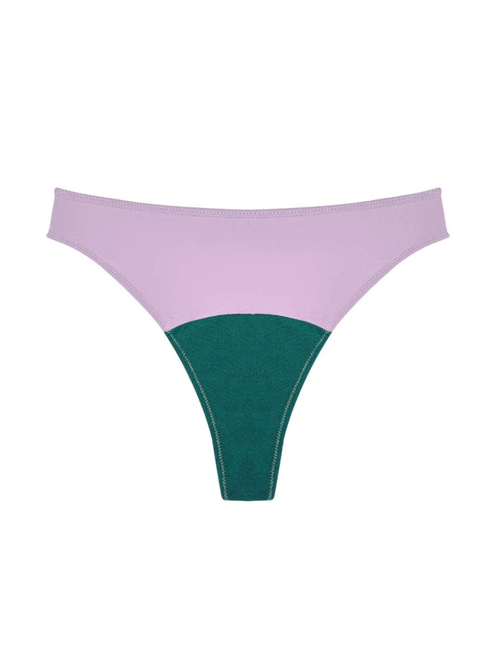 Lilac High Rise Thong - Huha Mineral Undies | Twentyseven Toronto