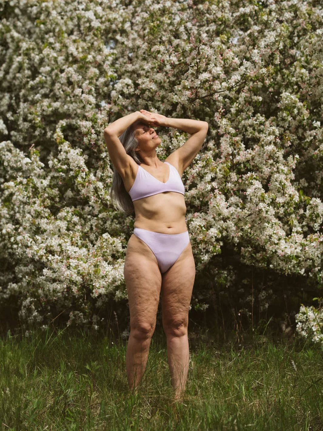 Lilac High Rise Thong - Huha Mineral Undies | Twentyseven Toronto