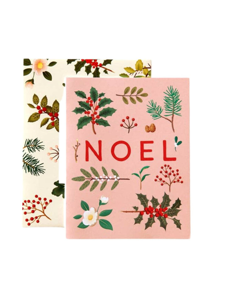 Clap Clap Design Holiday Plants Noel Card - Pink | Twentyseven Toronto