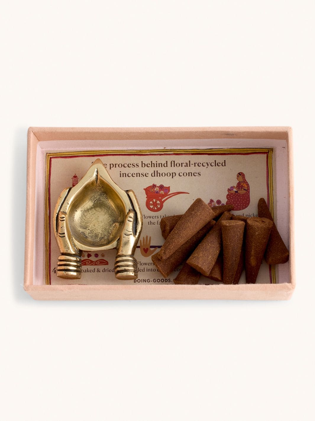 Doing Goods Incense Cones Giftset Cinnamon | Twentyseven Toronto