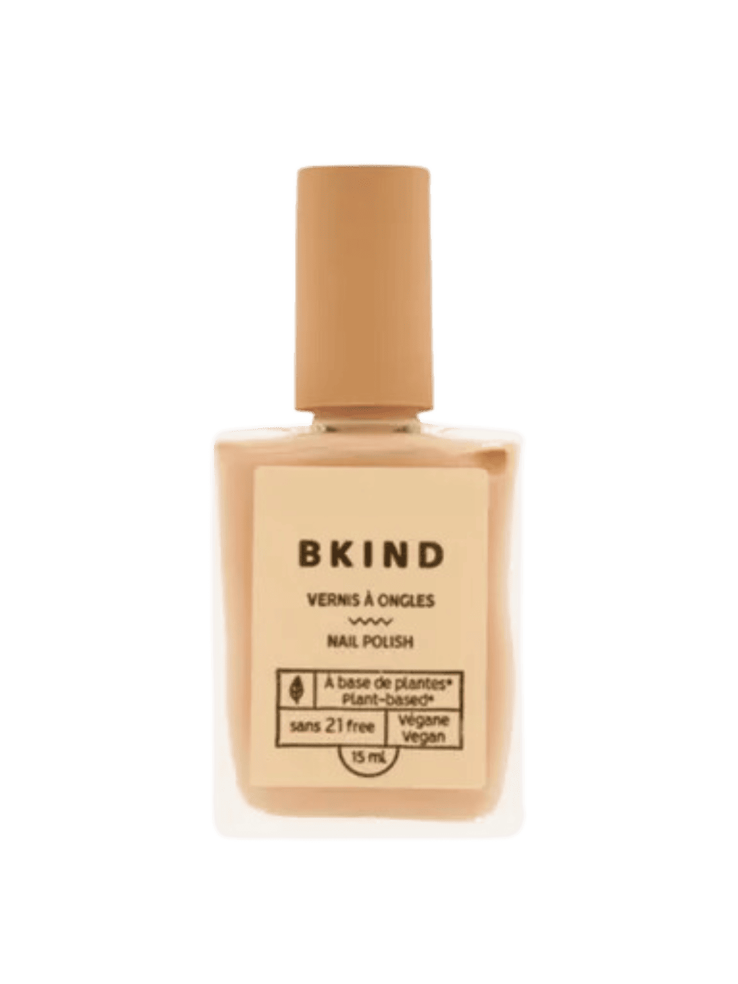 BKIND Vegan & 21-Free Nail Polish - Ingrédients | Twentyseven Toronto