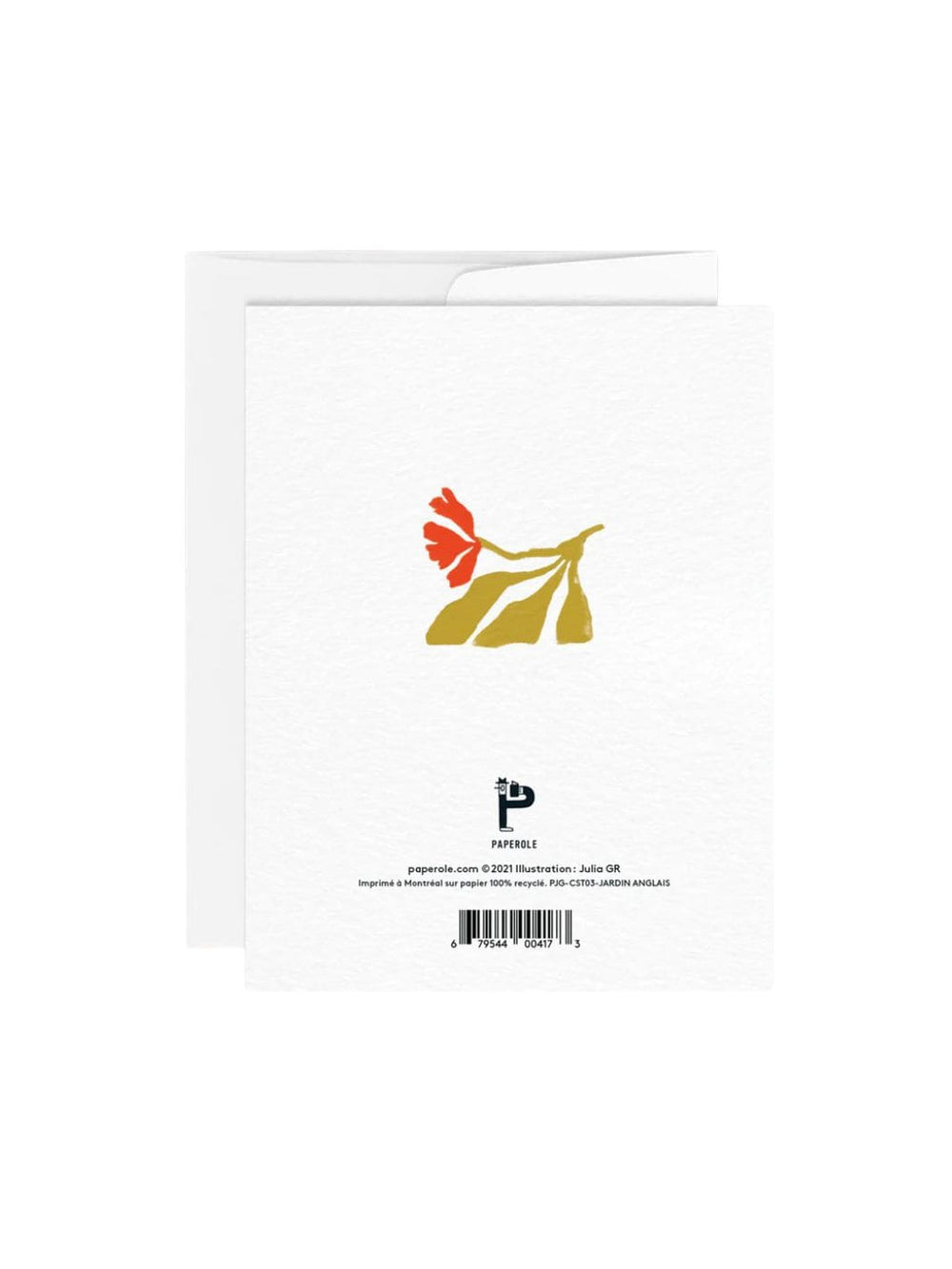 Paperole JARDIN ANGLAIS — Greeting Card by Julia GR | Twentyseven Toronto