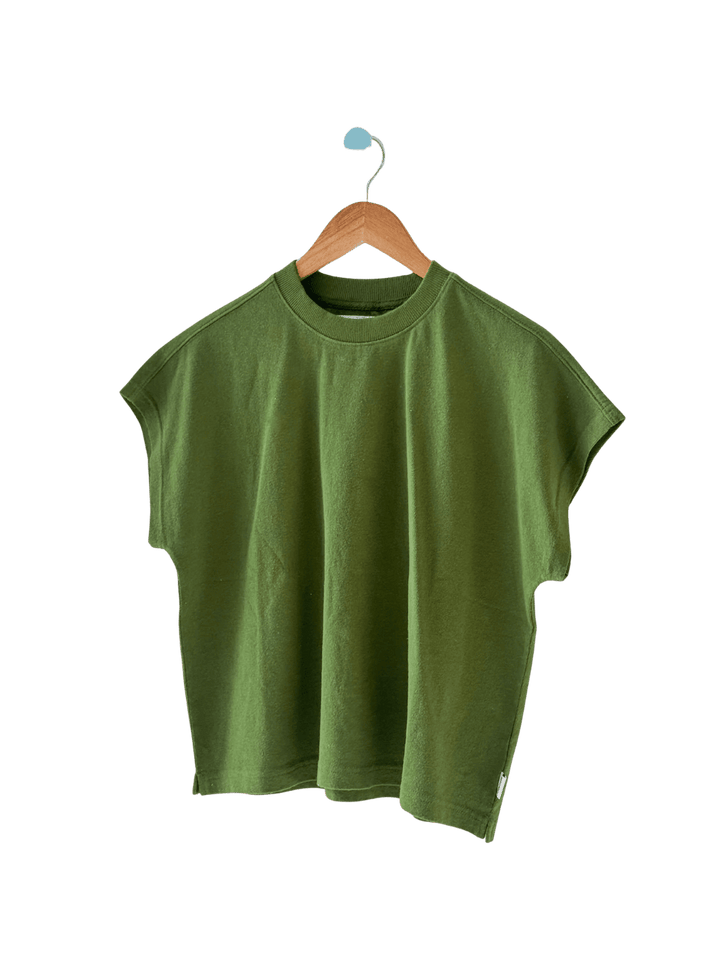 Le Bon Shoppe Jeanne Tee in Collard Green | Twentyseven Toronto
