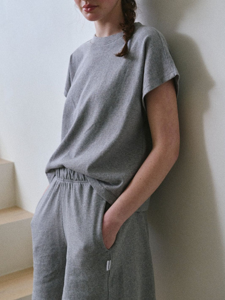 Le Bon Shoppe Jeanne Tee in HT Grey | Twentyseven Toronto