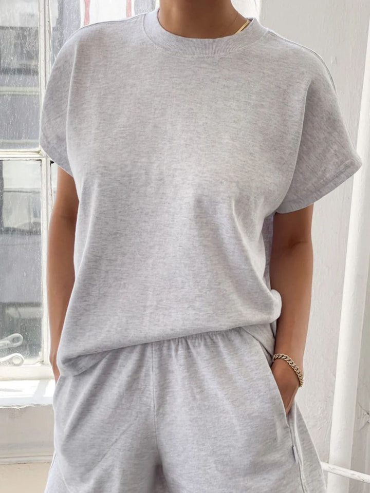 Le Bon Shoppe Jeanne Tee in Icy Grey | Twentyseven Toronto