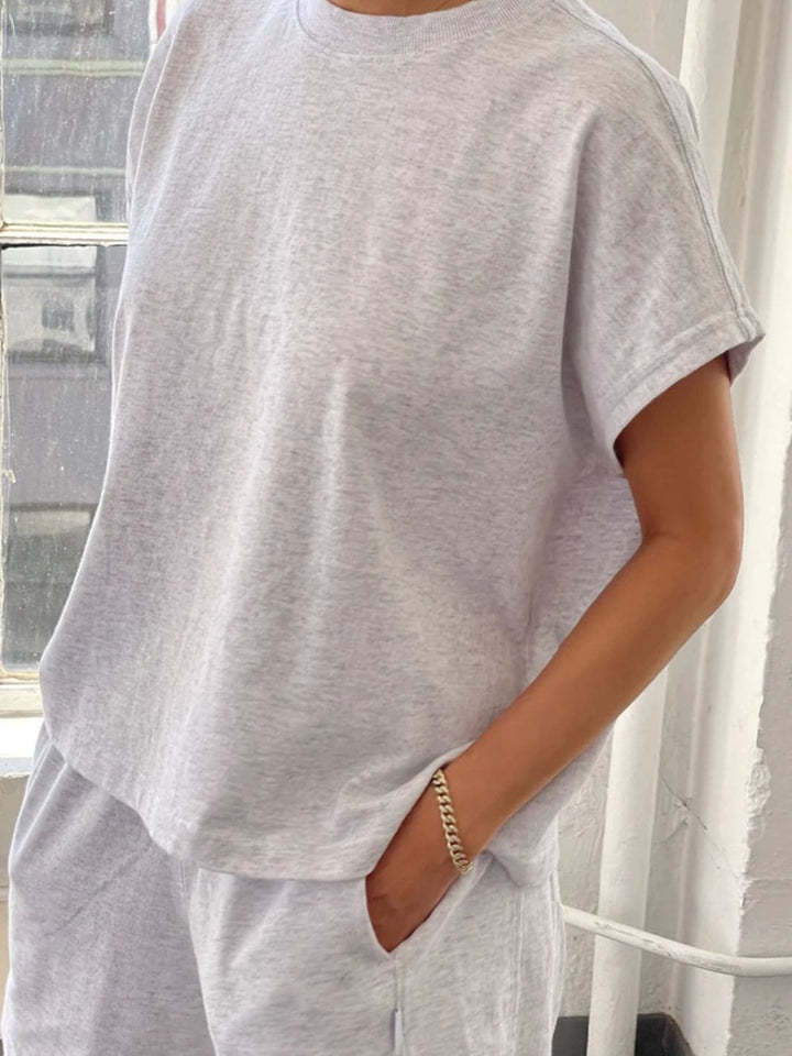 Le Bon Shoppe Jeanne Tee in Icy Grey | Twentyseven Toronto