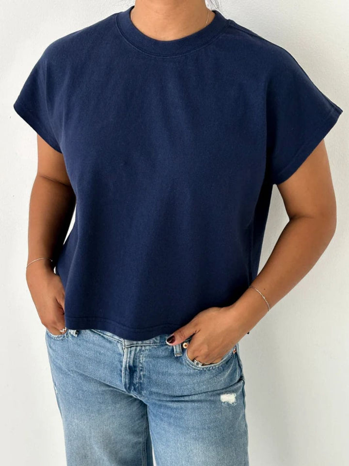 Le Bon Shoppe Jeanne Tee in Midnight | Twentyseven Toronto
