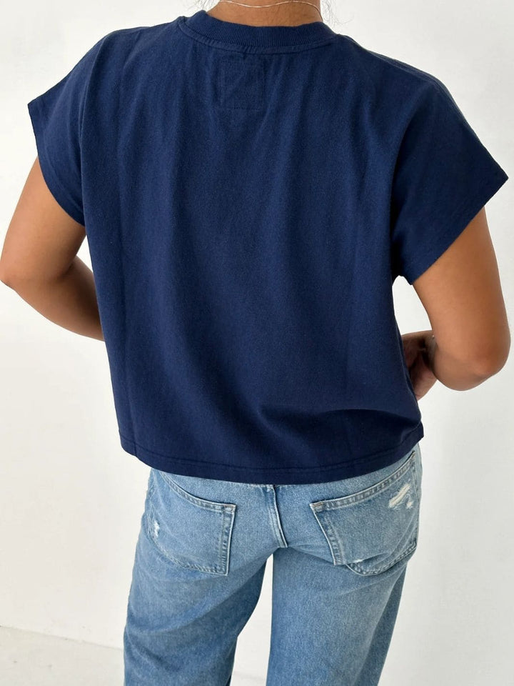 Le Bon Shoppe Jeanne Tee in Midnight | Twentyseven Toronto