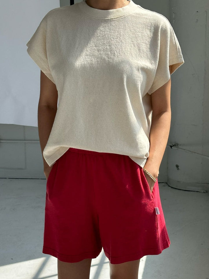 Le Bon Shoppe Jeanne Tee in Naturel | Twentyseven Toronto