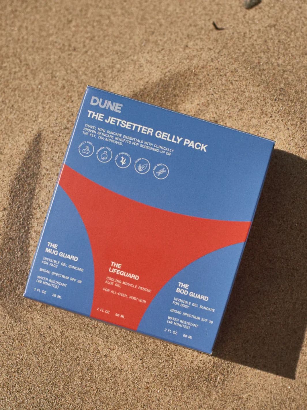 DUNE Suncare The Jetsetter Gelly Pack | Twentyseven Toronto