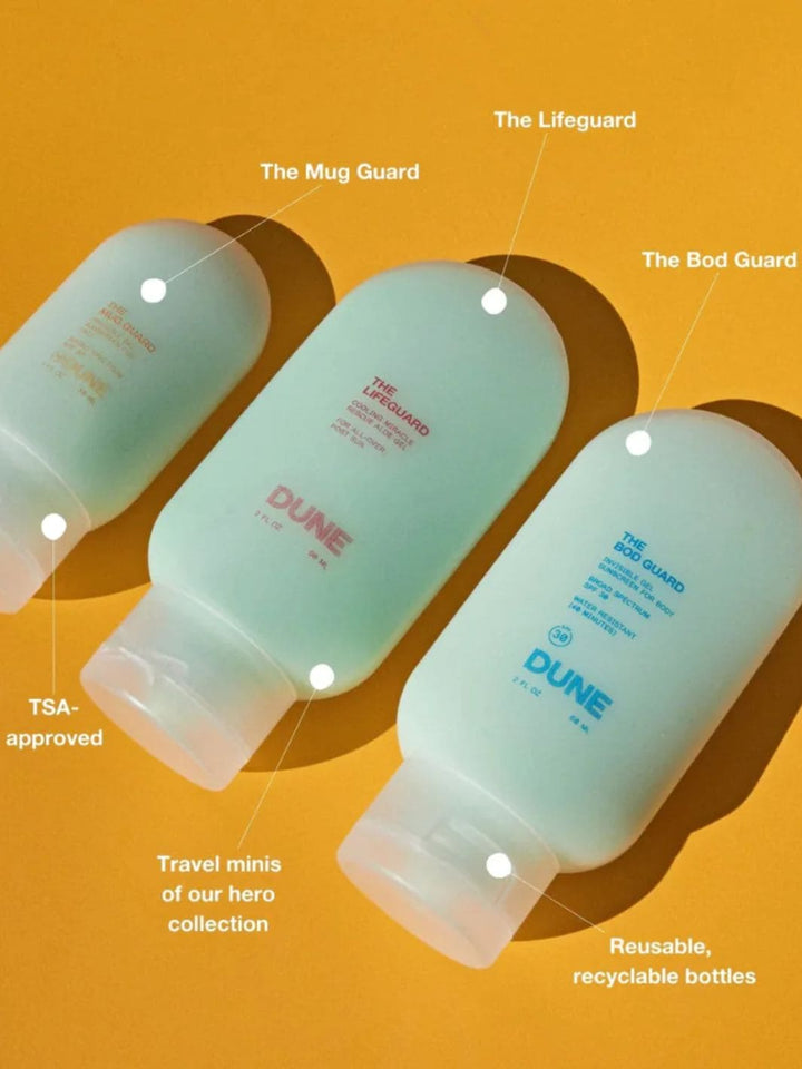 DUNE Suncare The Jetsetter Gelly Pack | Twentyseven Toronto