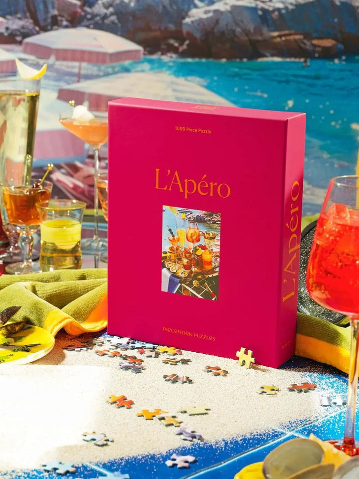 Piecework Puzzles L'Apéro 1000 Piece Puzzle | Twentyseven Toronto