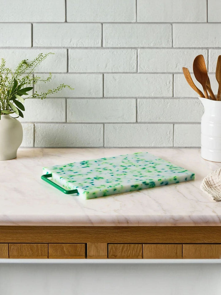 Fredericks & Mae Large Green/White Cutting Board | Twentyseven Toronto