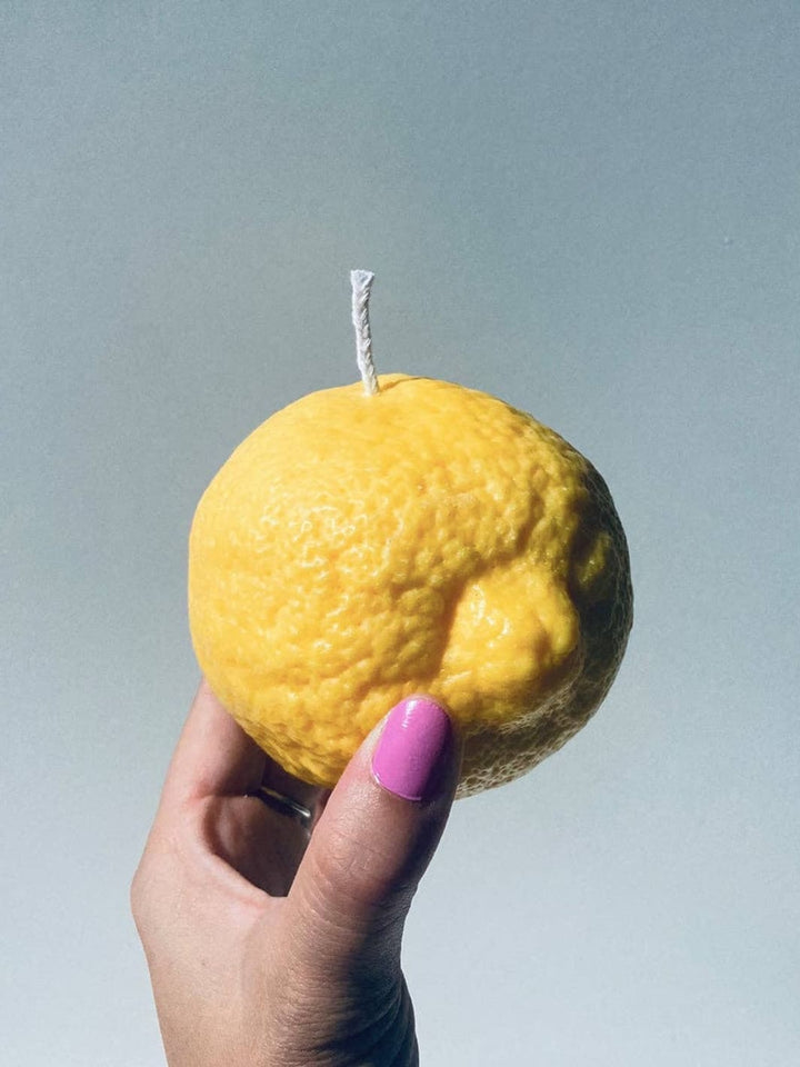 Scandles Large Lemon Candle | Twentyseven Toronto