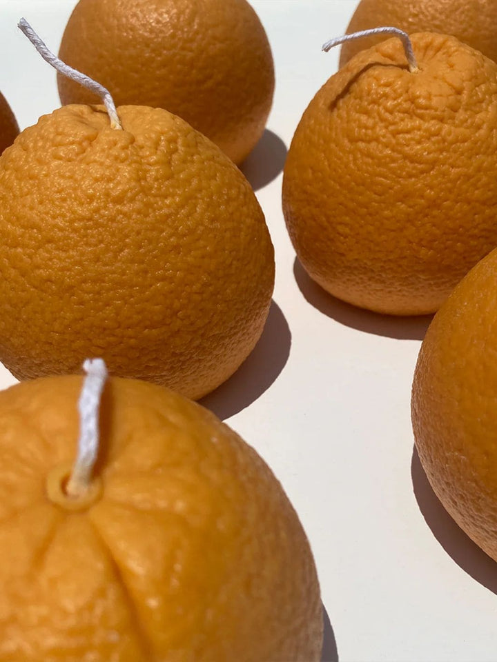 Scandles Large Orange Candle | Twentyseven Toronto