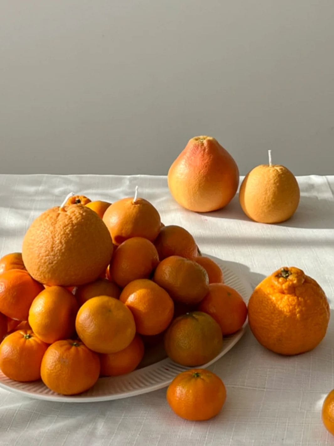 Scandles Large Orange Candle | Twentyseven Toronto