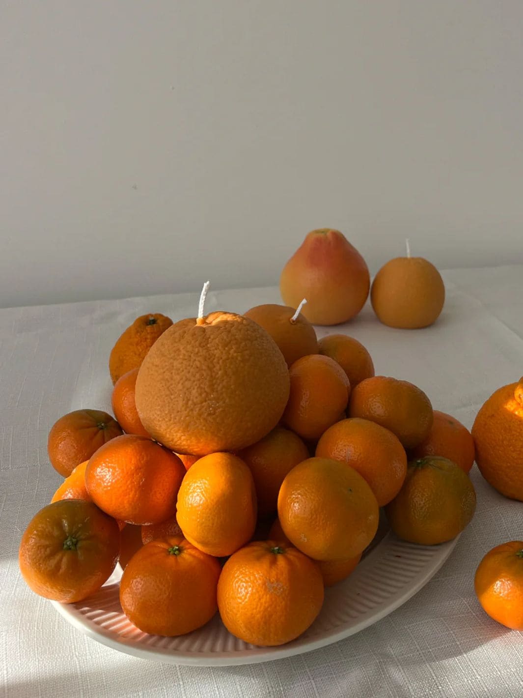 Scandles Large Orange Candle | Twentyseven Toronto