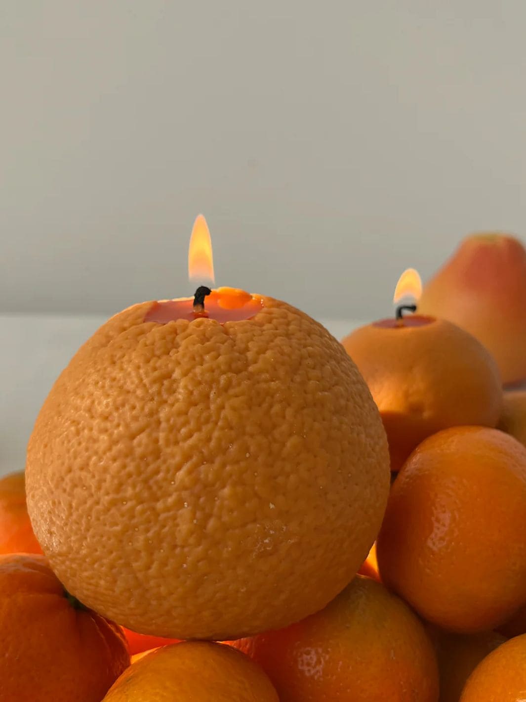 Scandles Large Orange Candle | Twentyseven Toronto
