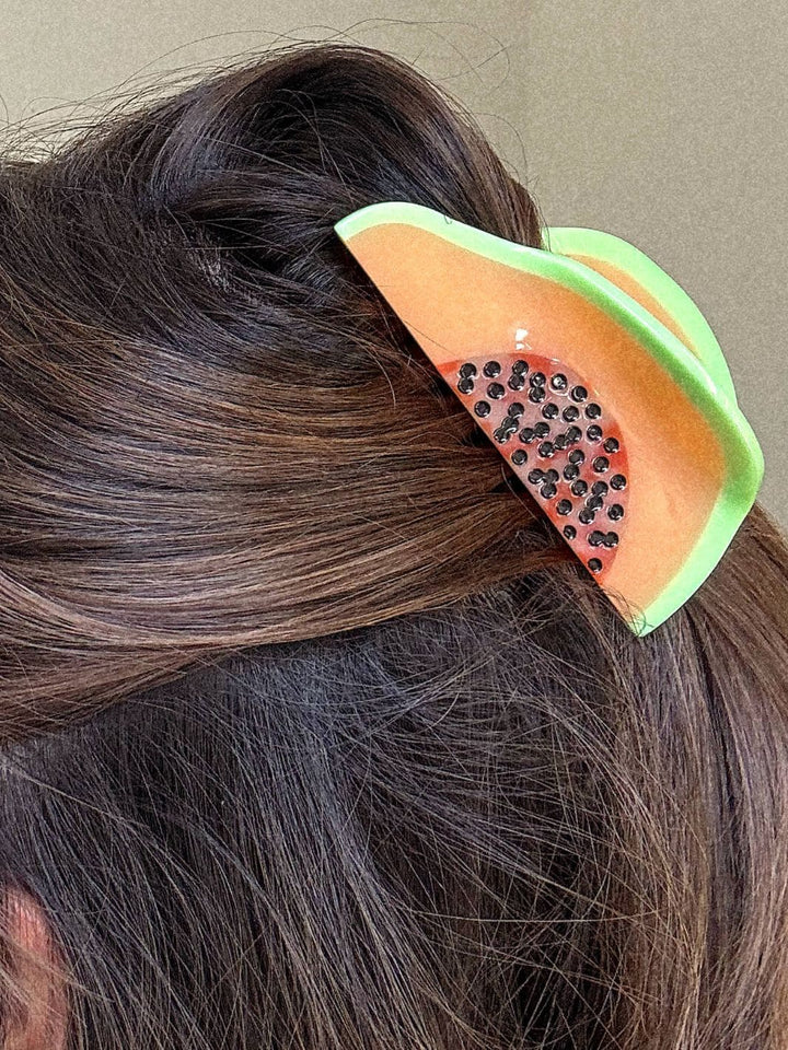 Jenny Lemons Large Papaya Hair Claw Clip | Twentyseven Toronto