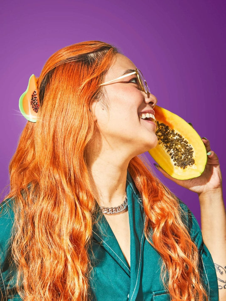 Jenny Lemons Large Papaya Hair Claw Clip | Twentyseven Toronto