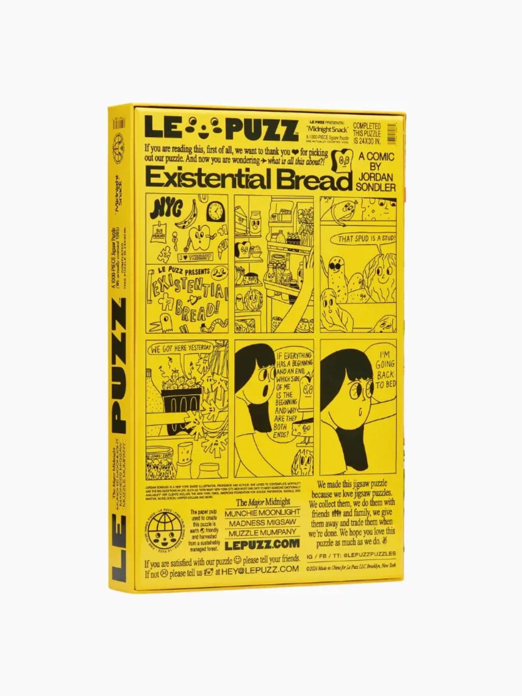 Le Puzz Midnight Snack 1000 Piece Jigsaw Puzzle | Twentyseven Toronto