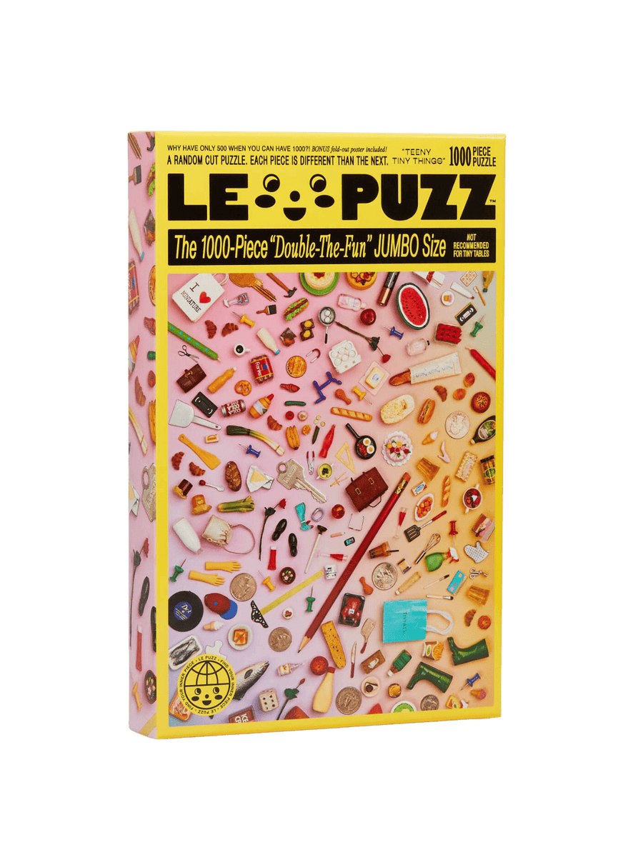 Le Puzz Teeny Tiny Things 1000 Piece Jigsaw Puzzle | Twentyseven Toronto