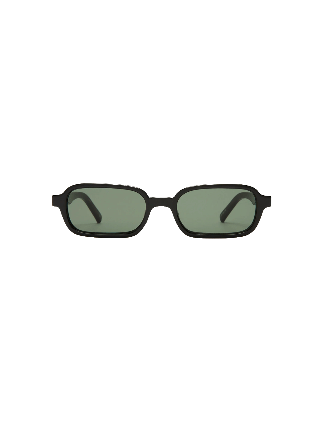 Le Specs Pilferer sunglasses in black with khaki mono lenses and subtle gold hardware | Twentyseven Toronto