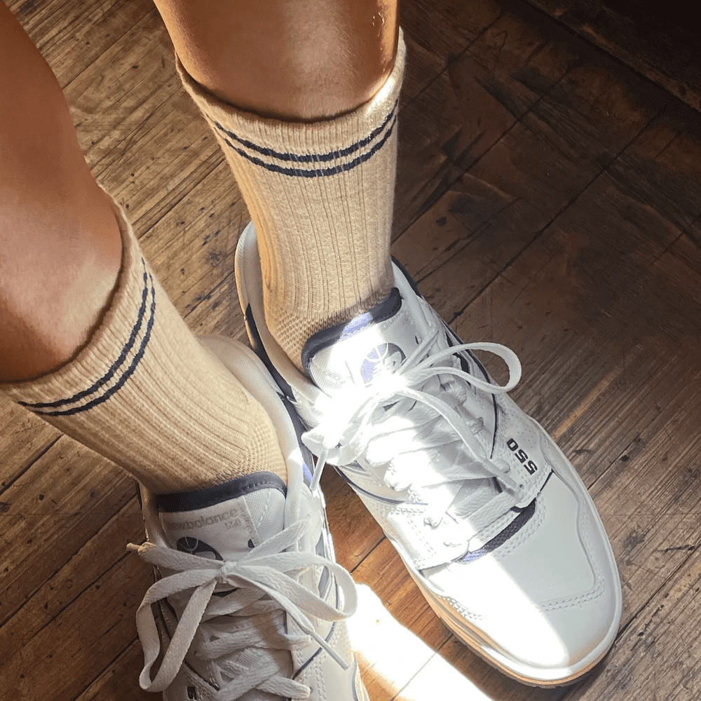 Twentyseven Toronto - Le Bon Shoppe Socks Boyfriend Socks - Cashew
