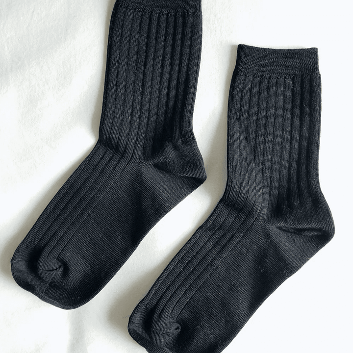 Twentyseven Toronto - Le Bon Shoppe Socks Her Socks (MC Cotton) - True Black