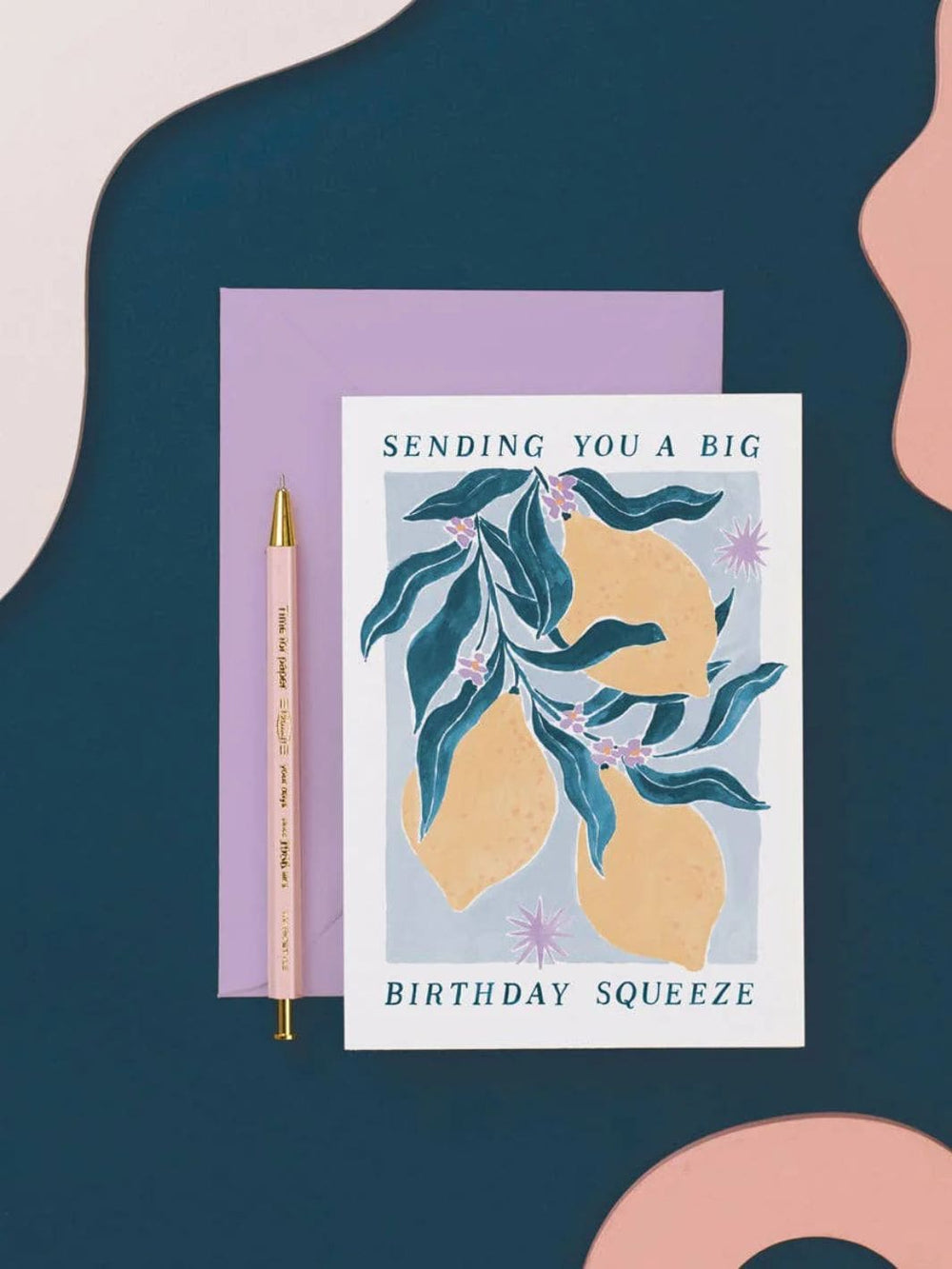 Sister Paper Co. Lemons Birthday Card | Female Birthday Cards | Art Card | Twentyseven Toronto