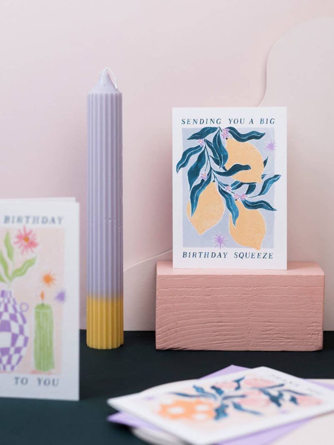 Sister Paper Co. Lemons Birthday Card | Female Birthday Cards | Art Card | Twentyseven Toronto