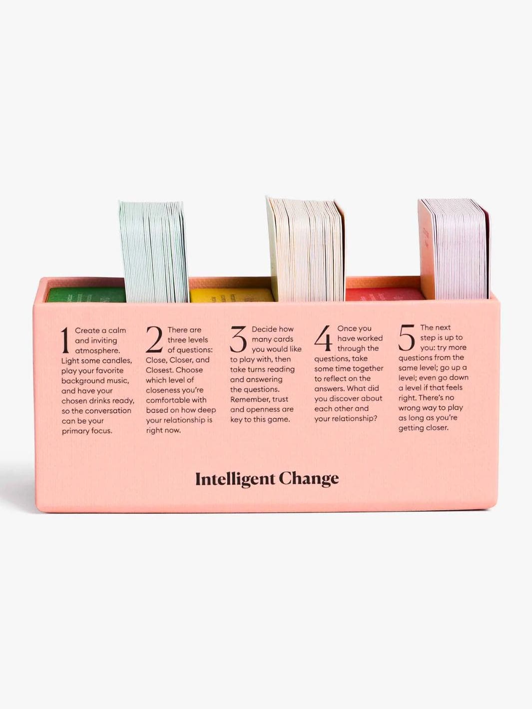 Intelligent Change Let's Get Closer: Couples Edition Card Game | Twentyseven Toronto