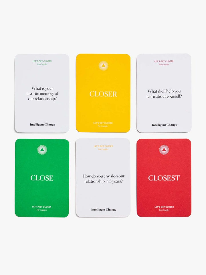 Intelligent Change Let's Get Closer: Couples Edition Card Game | Twentyseven Toronto