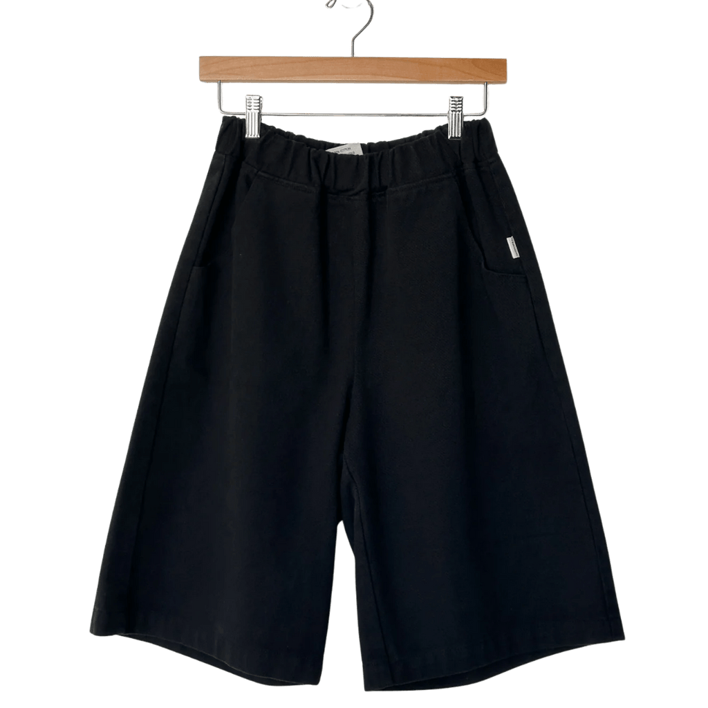 Le Bon Shoppe Liam Bermuda Shorts - Black Canvas | Twentyseven Toronto