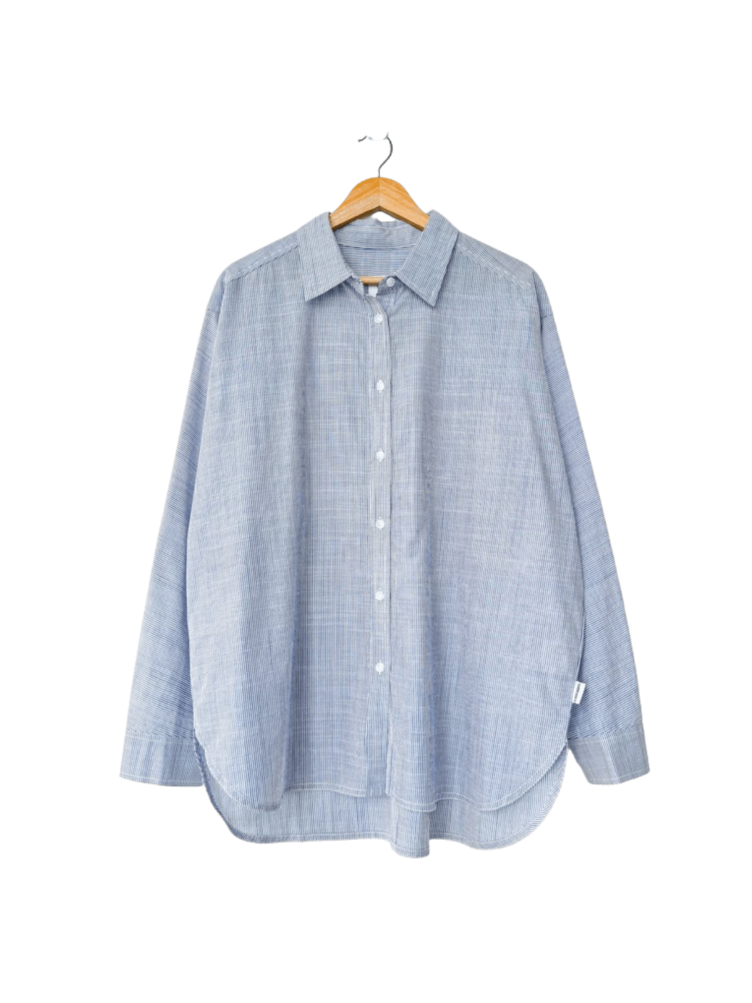 Light Weight Owen Shirt - Blue Pinstripe