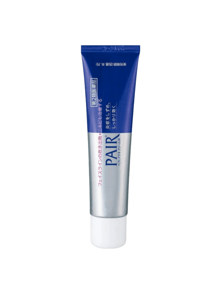 Blue and silver Lion Pair Acne Cream 24g tube on a transparent background | Twentyseven Toronto