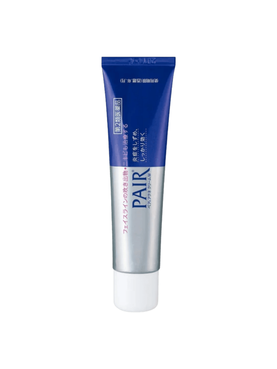 Blue and silver Lion Pair Acne Cream 24g tube on a transparent background | Twentyseven Toronto