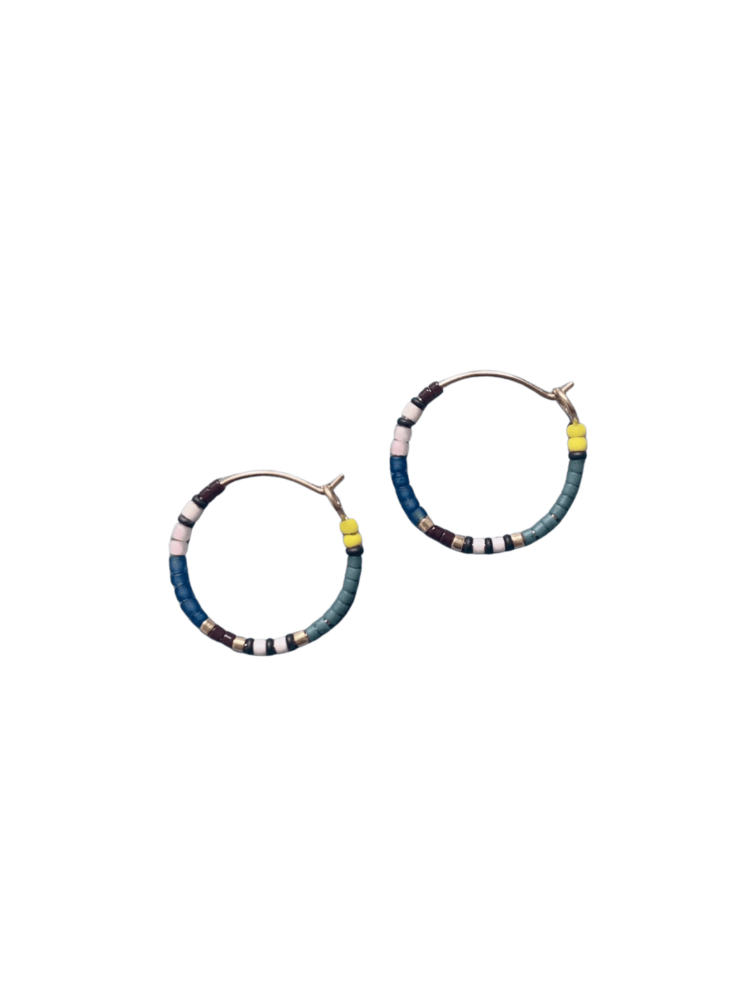 Alice Rise Little Colorloop Hoop Earrings in Licorice | Twentyseven Toronto
