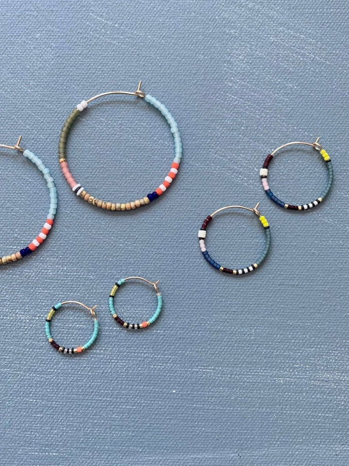 Alice Rise Little Colorloop Hoop Earrings in Licorice | Twentyseven Toronto