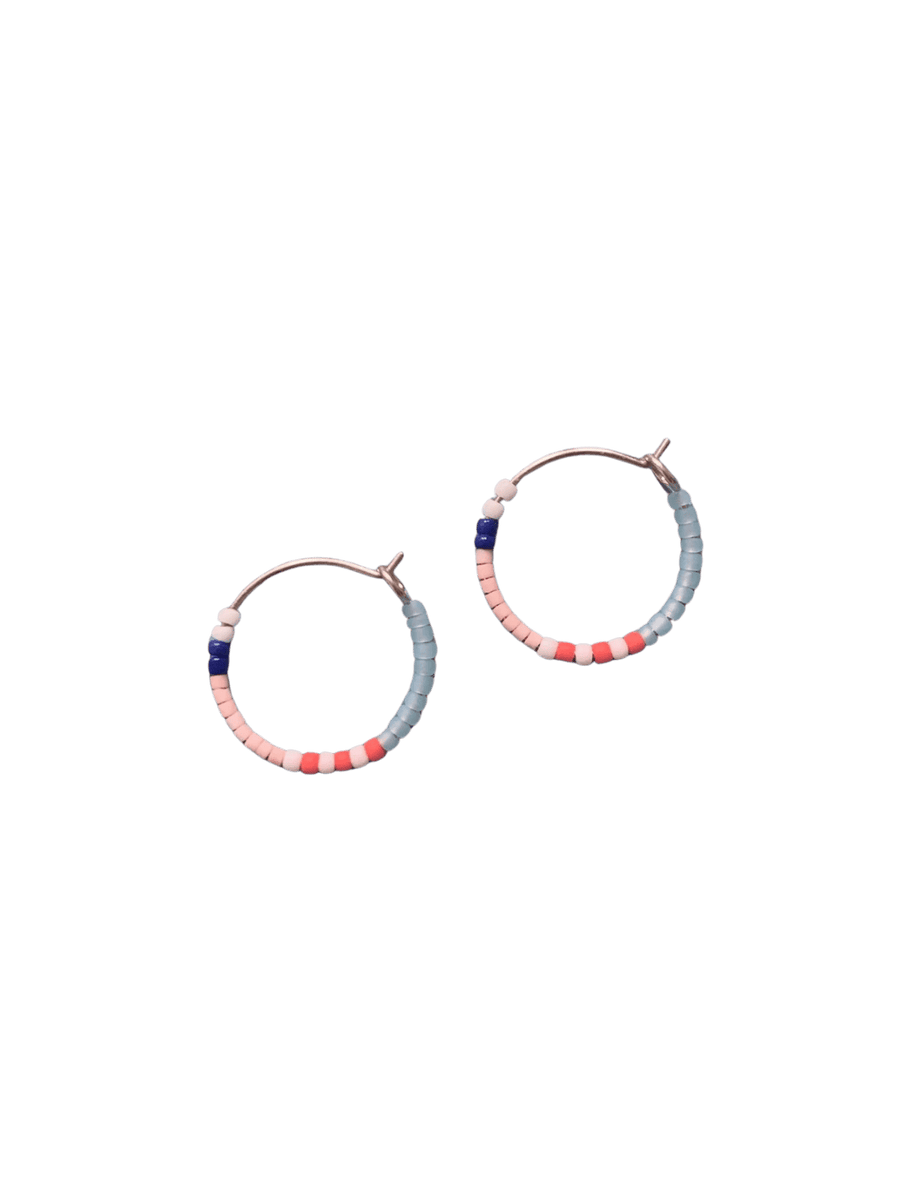Alice Rise Little Colorloop Hoop Earrings in Popcorn | Twentyseven Toronto