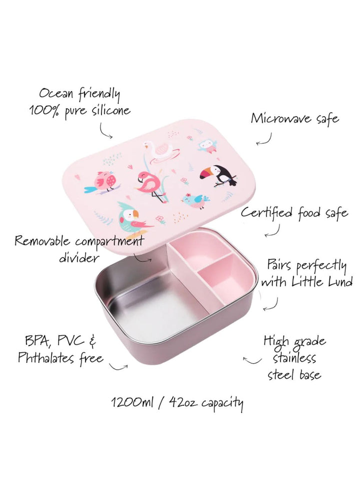 Lund London Little Lund Lunch Box - Birds 1200ml | Twentyseven Toronto