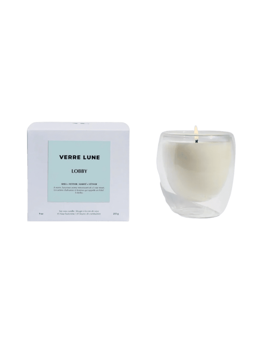 Verre Lune Lobby Soy Glass Candle | Twentyseven Toronto