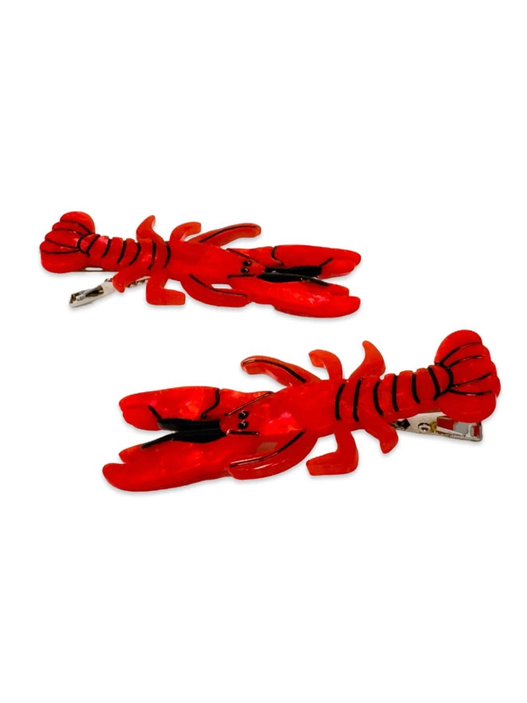 Jenny Lemons Lobster Alligator Hair Clip Set | Twentyseven Toronto