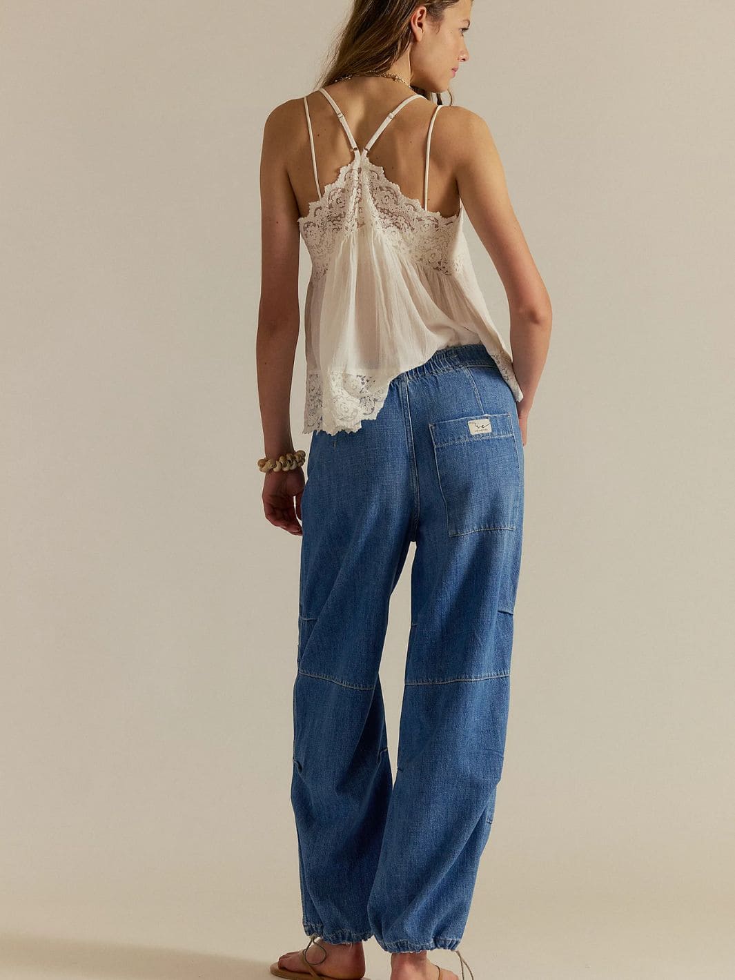 Free People We the Free Logan Cinched Cargo Jeans in Harper | Twentyseven Toronto