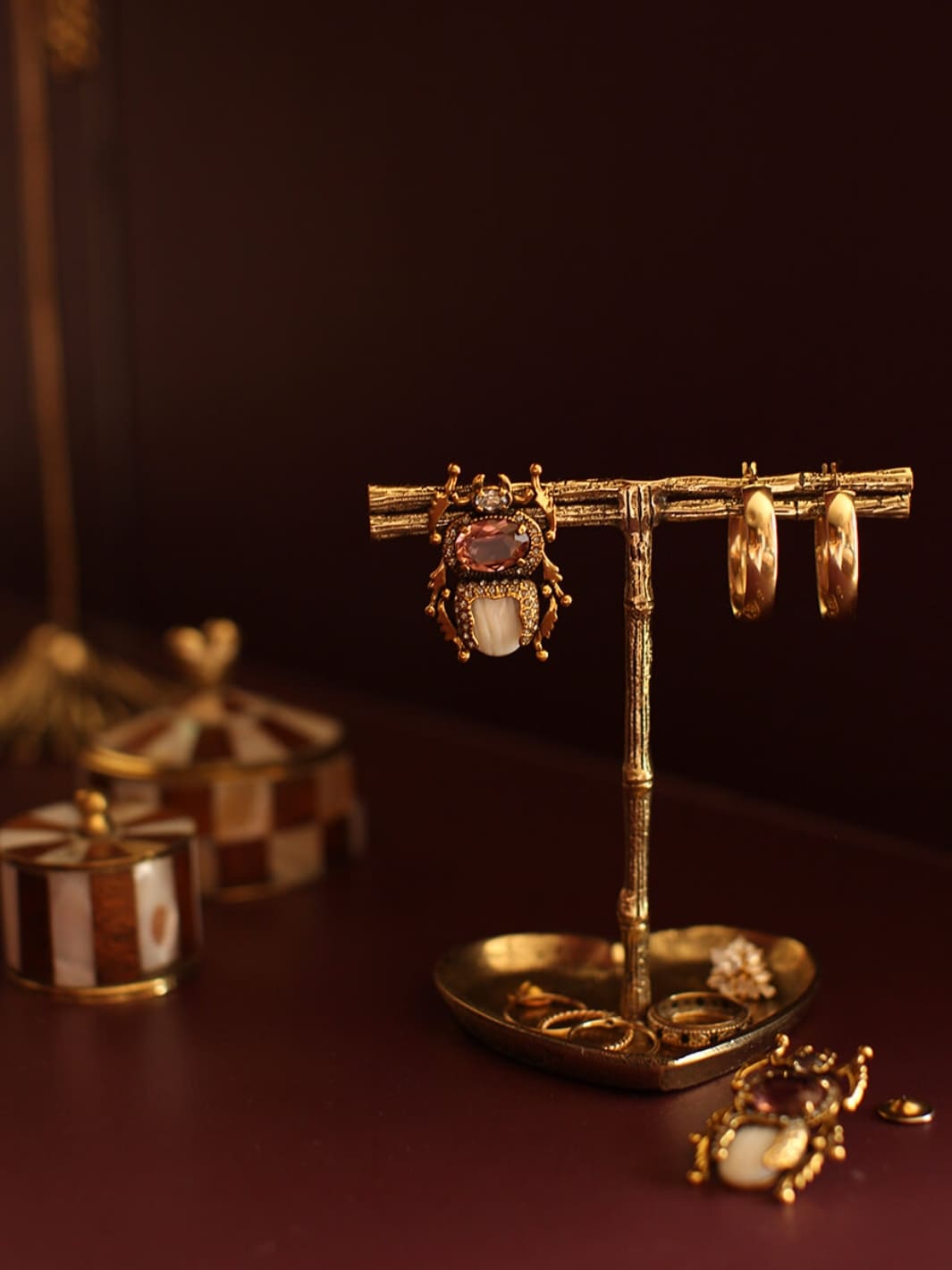 Lolita Bamboo Earring Holder