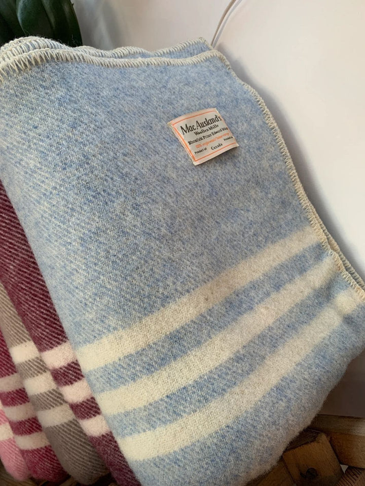 Macausland Wool Throw Blankets | Twentyseven Toronto